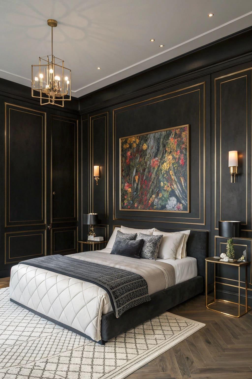 How to Add a Pop of Black to Your Bedroom Decor