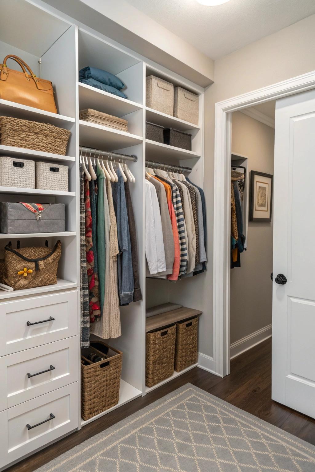 24 Small Walk In Closet Ideas To Try