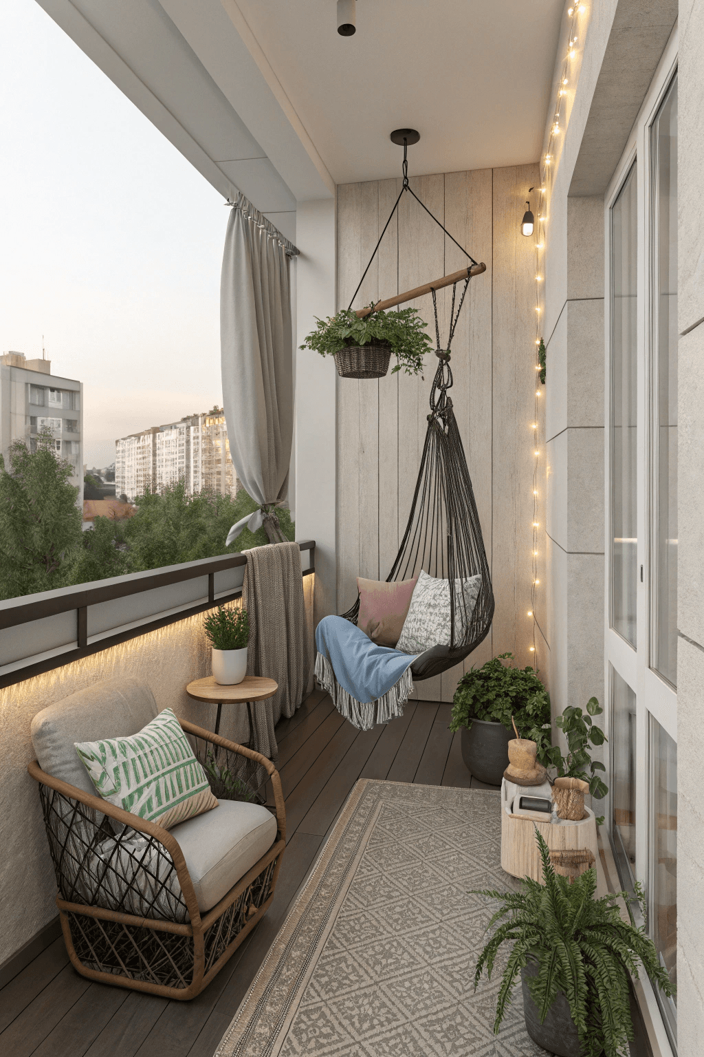 21 Gorgeous Small Balcony Decor