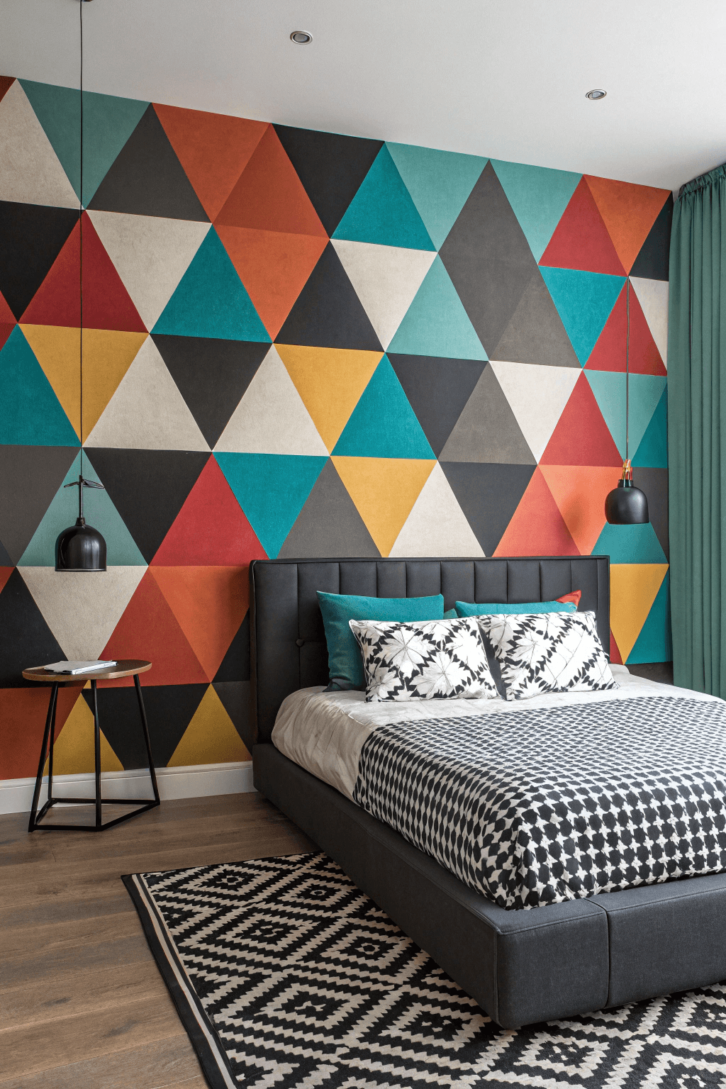 23 Creative Bedroom Accent Wall Ideas