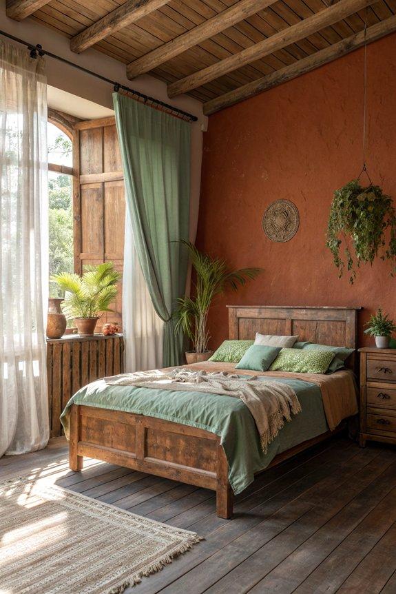 16 Warm Earthy Bedroom Designs With Rustic Charm
