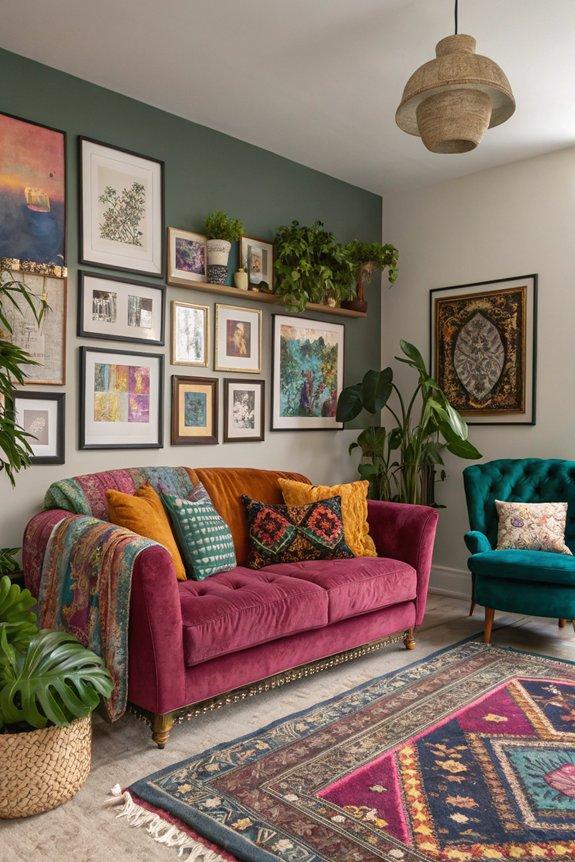 15 Cozy Maximalism Ideas for Bold Colorful Spaces