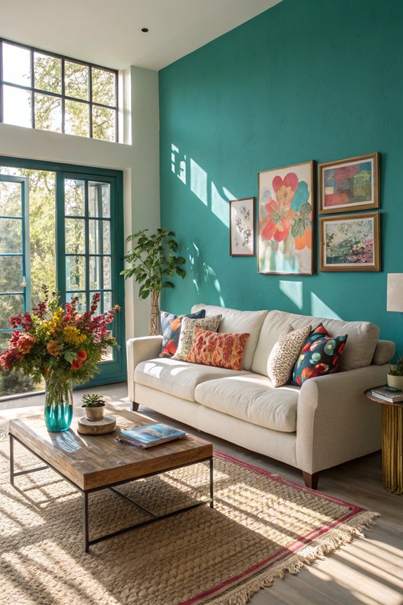 accent walls add personality