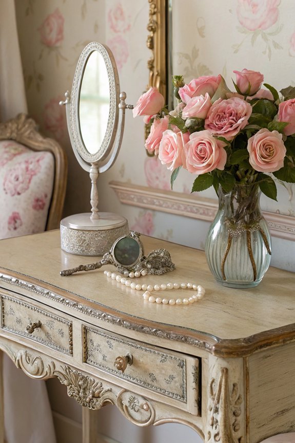antique vanity design charm