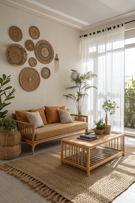 bamboo furniture for modern aesthetics