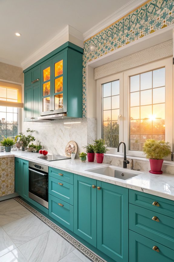 bold cabinets transform kitchens