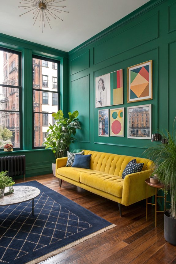 bold colorful nyc interiors