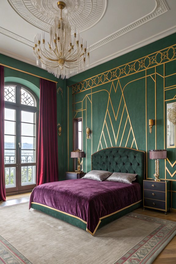 bold colors glamorous details