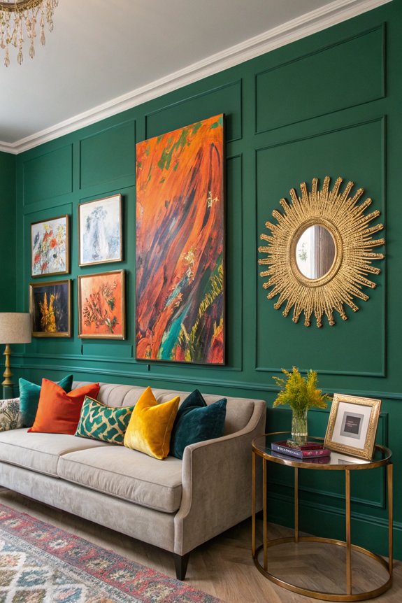 bold colors make statements