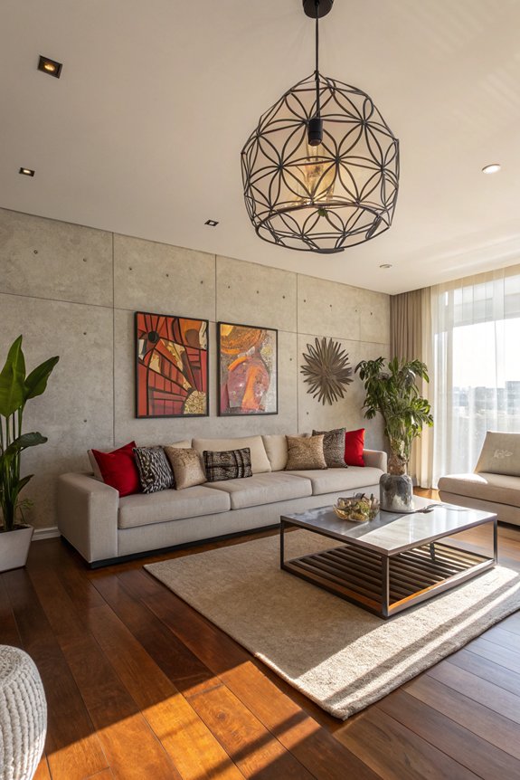 bold statement lighting choices