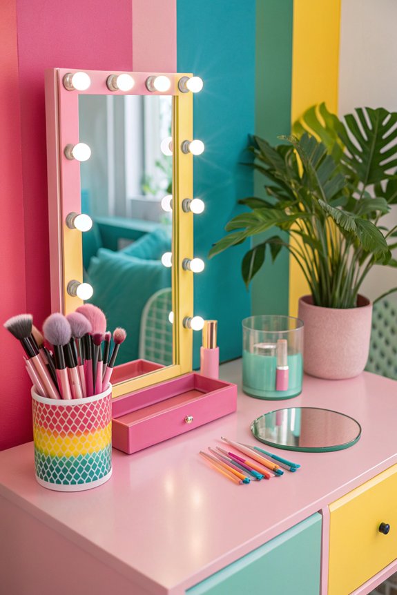 bold vibrant color choices