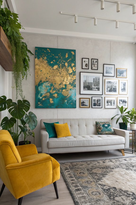 bold wall art experimentation