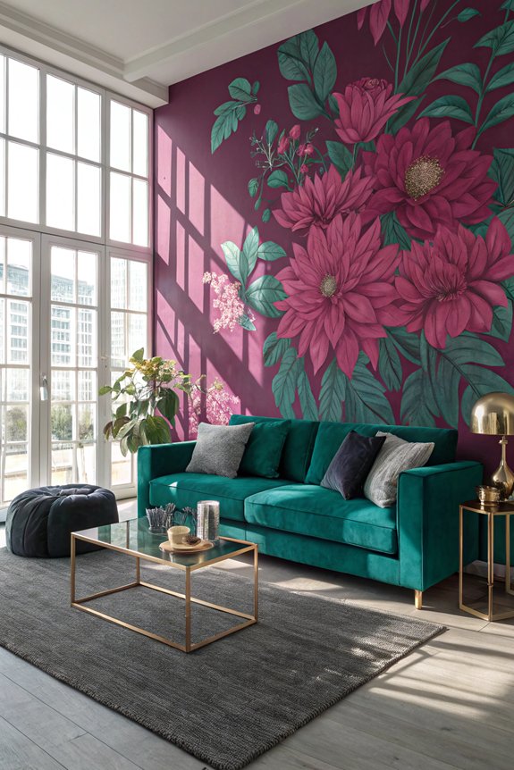 bold wallpaper transforms spaces