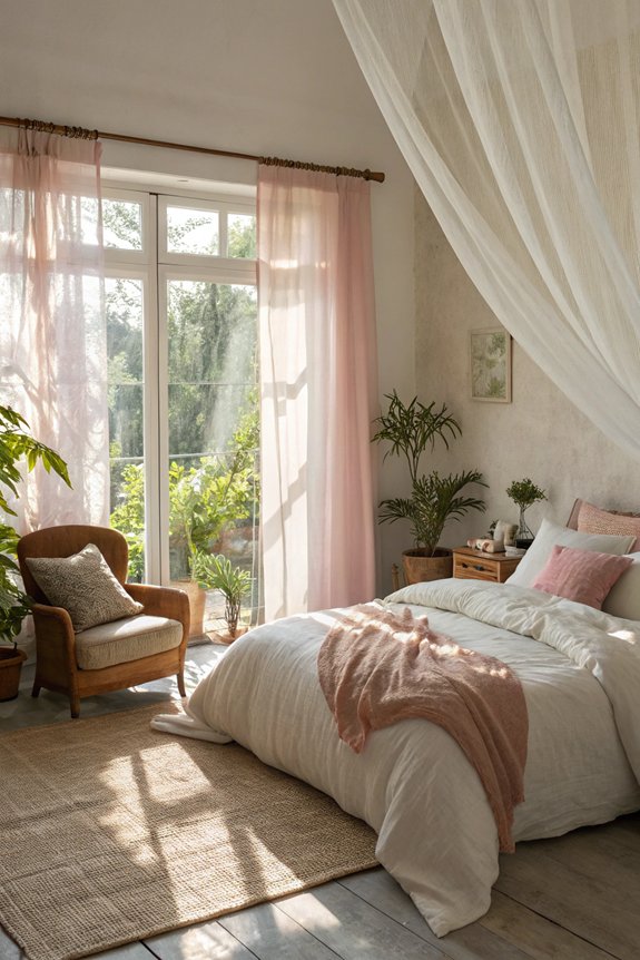 breezy curtains enhance natural light