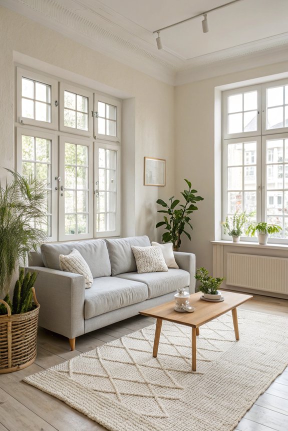 calming neutral color palette