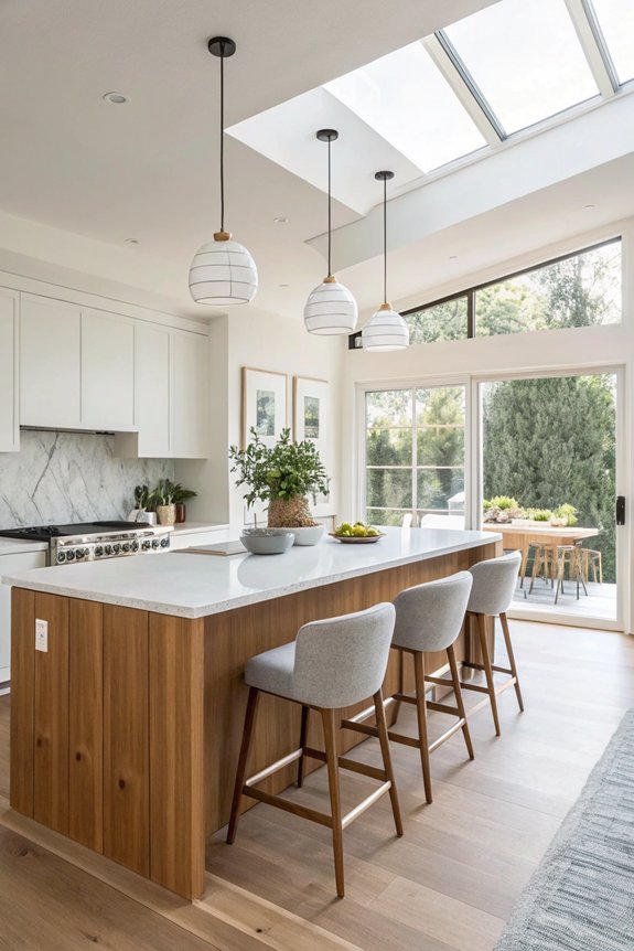 casual dining breakfast bar