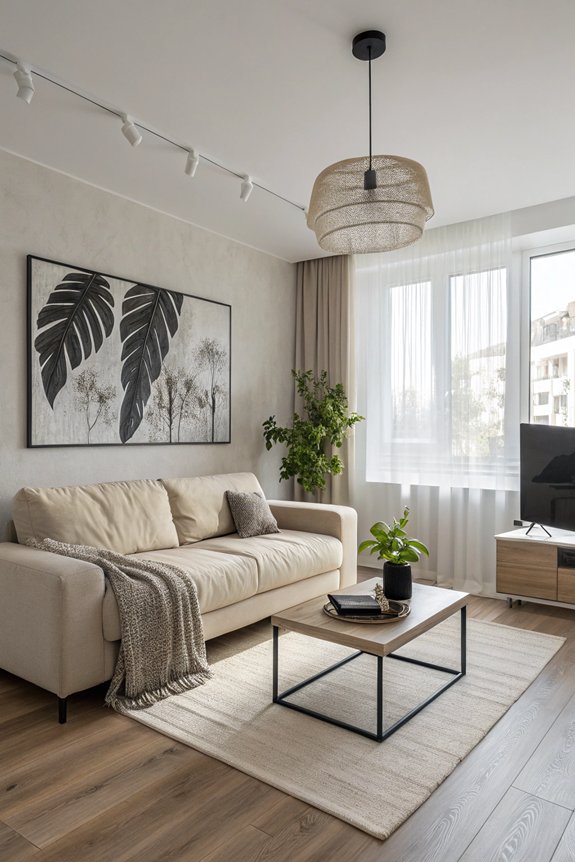 clean calming minimalist aesthetic