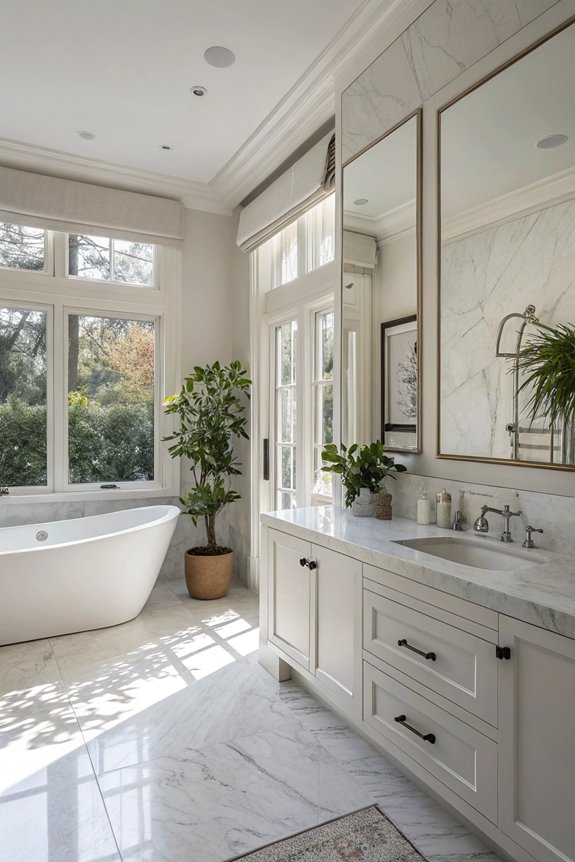 clean minimalist bathroom design