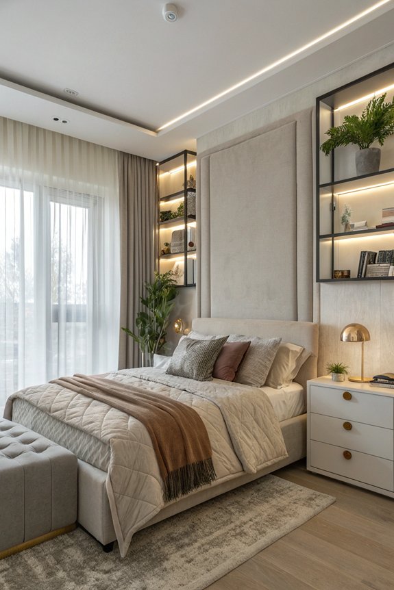 clutter free storage solutions implemented