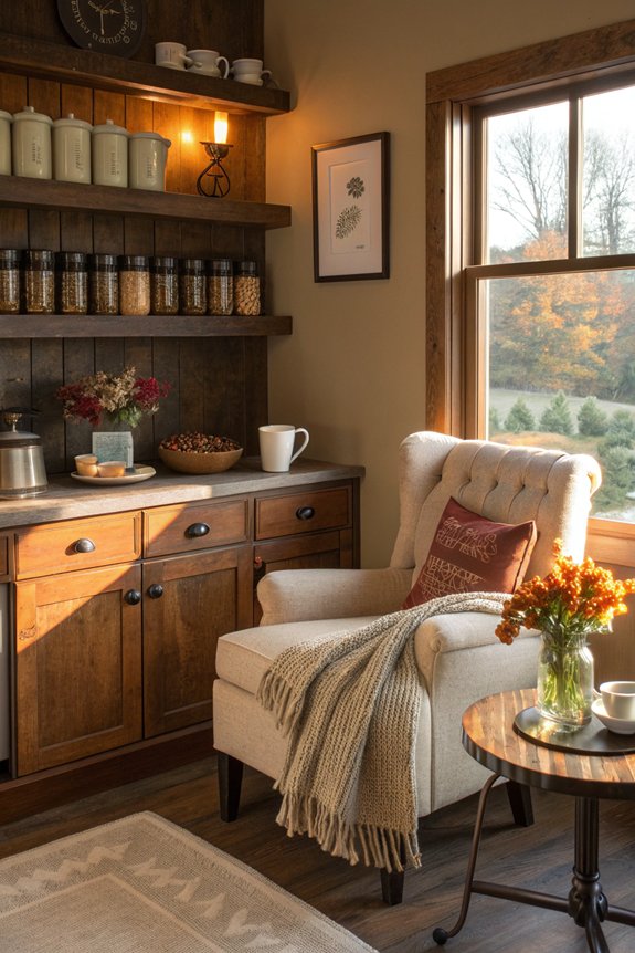 cozy coffee nook essentials