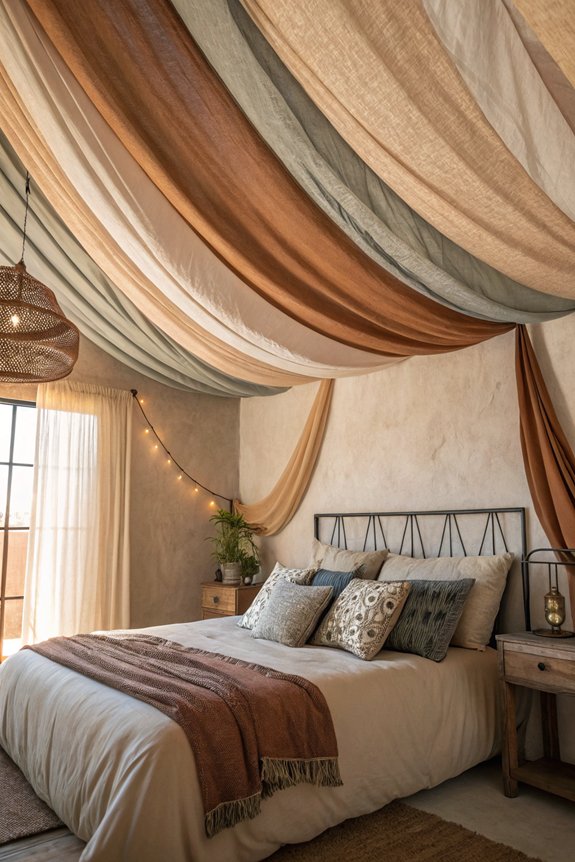 cozy fabric panels enhance warmth