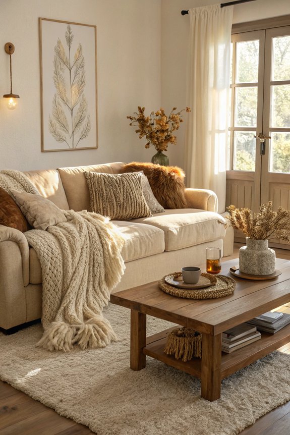 cozy layered texture combinations