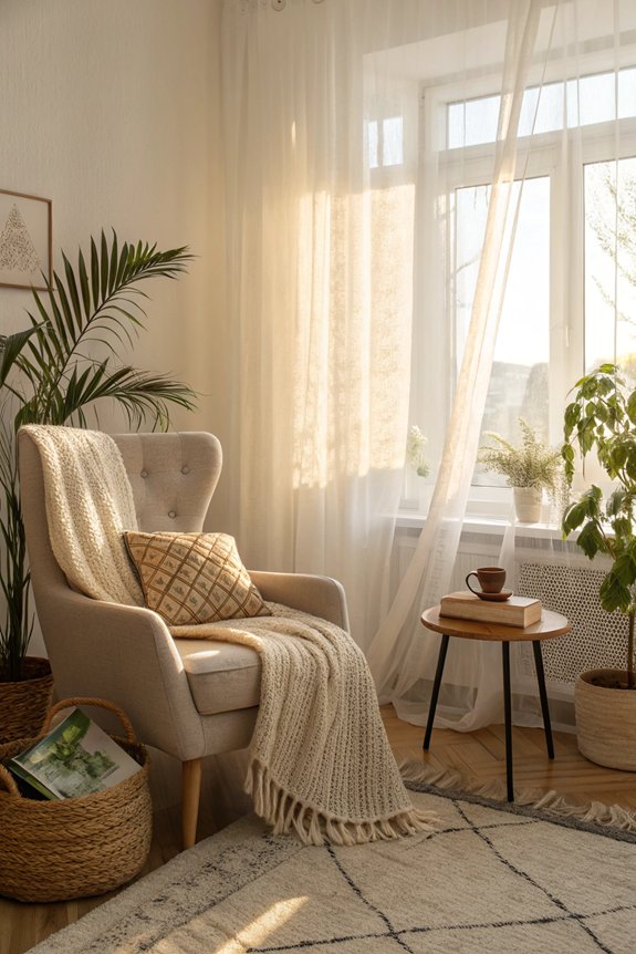 cozy seating for relaxation