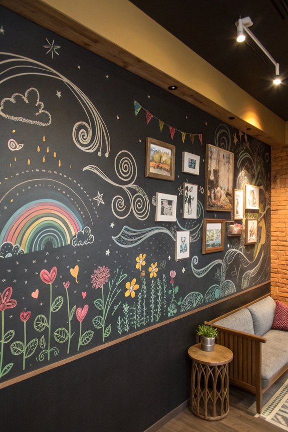 creative chalkboard wall ideas