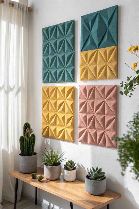 creative modular wall arrangements
