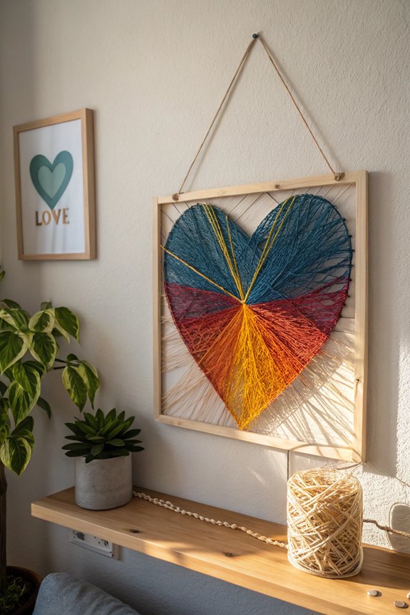 creative string art decor