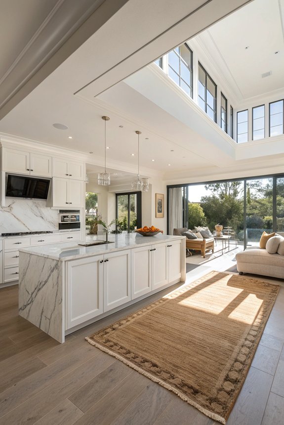 define zones with rugs