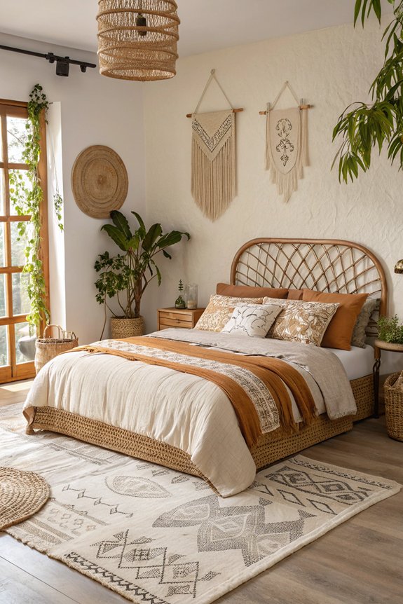 earthy tone pattern mixing