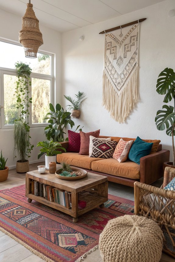 eclectic vibrant cozy retreat