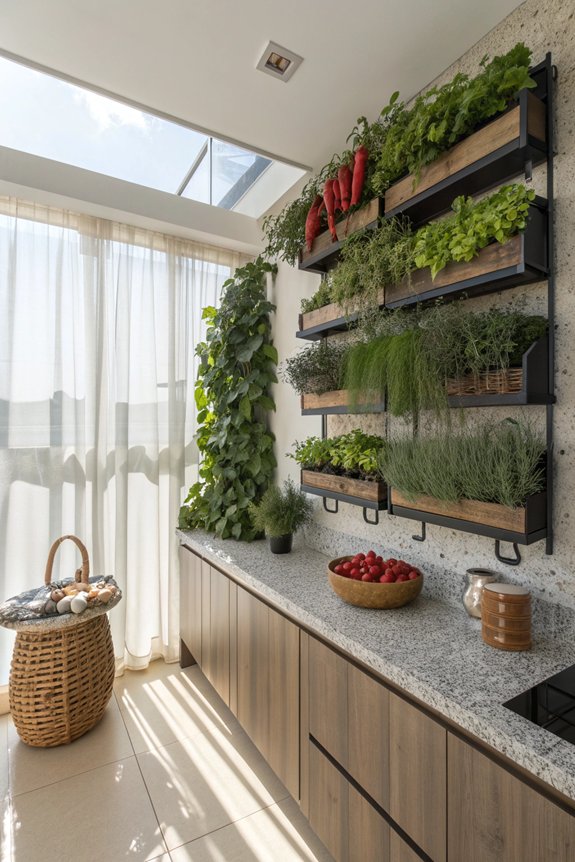 edible plants enhance decor