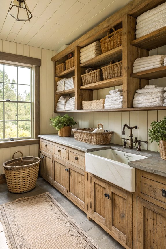 efficient laundry folding station