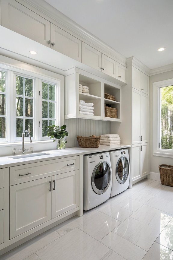 efficient stylish laundry spaces