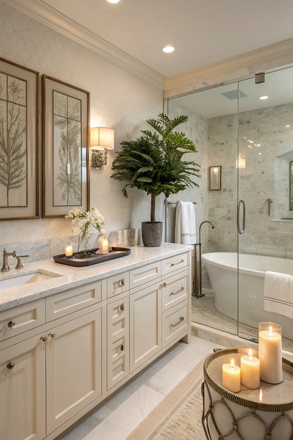 elegant bath accessories elevate