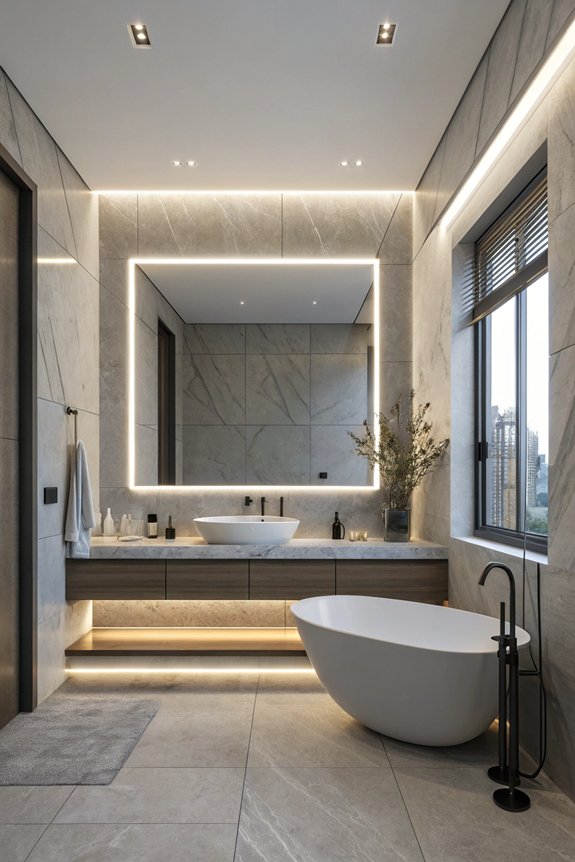 elegant lighting for bathrooms