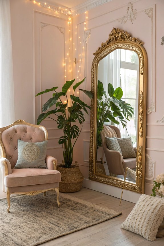 enhance space with mirrors