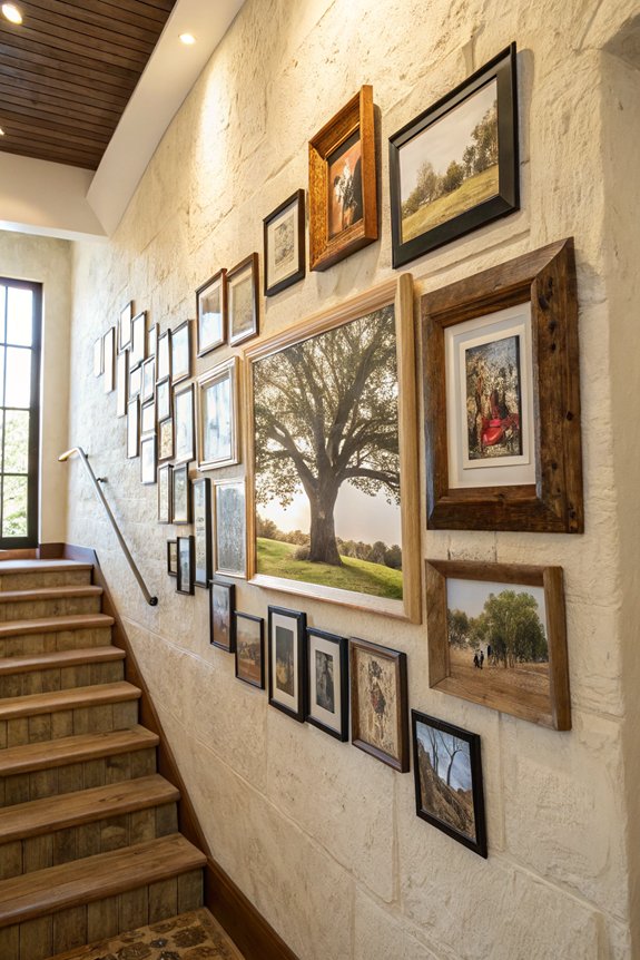 family tree photo display