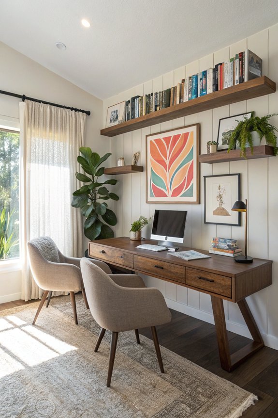 functional and inspiring workspace