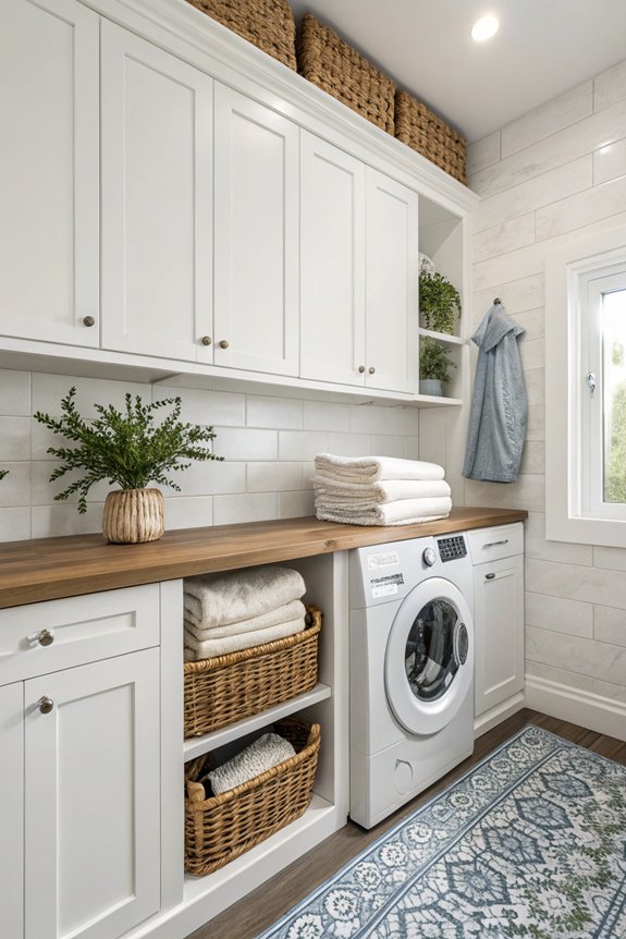 functional countertops for laundry