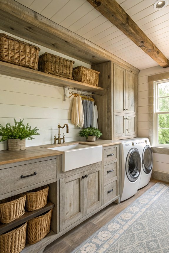 functional farmhouse laundry essentials