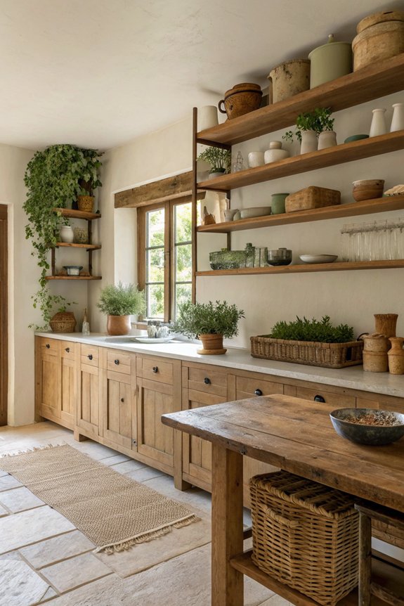 functional modern kitchen display