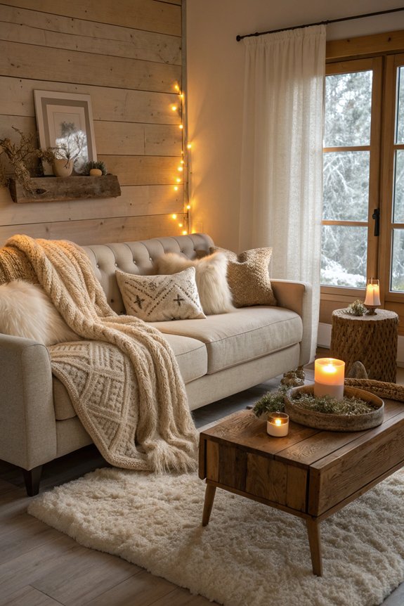 furry elements for warmth