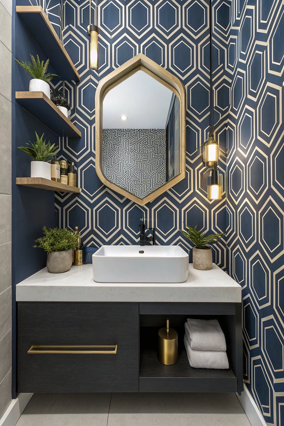 geometric patterns enhance space