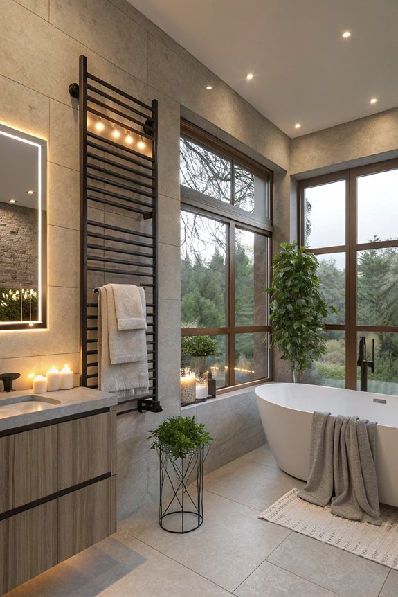 heated towel rack benefits