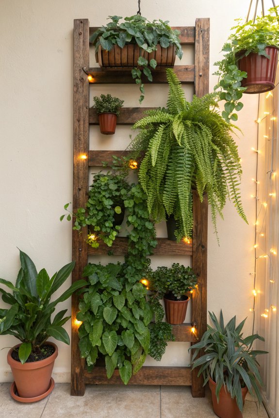 indoor plant wall art