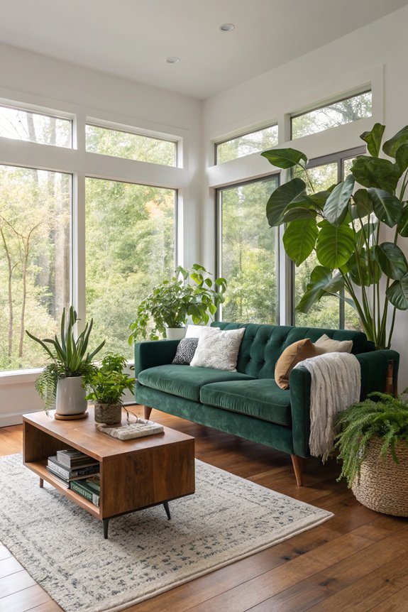 indoor plants enhance atmosphere