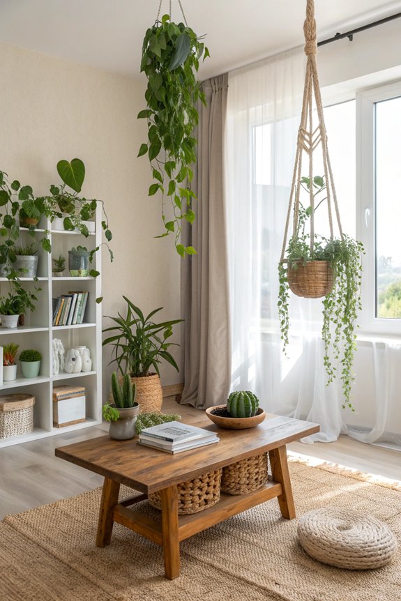 indoor plants enhance design